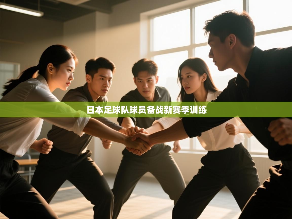日本足球队球员备战新赛季训练  第2张